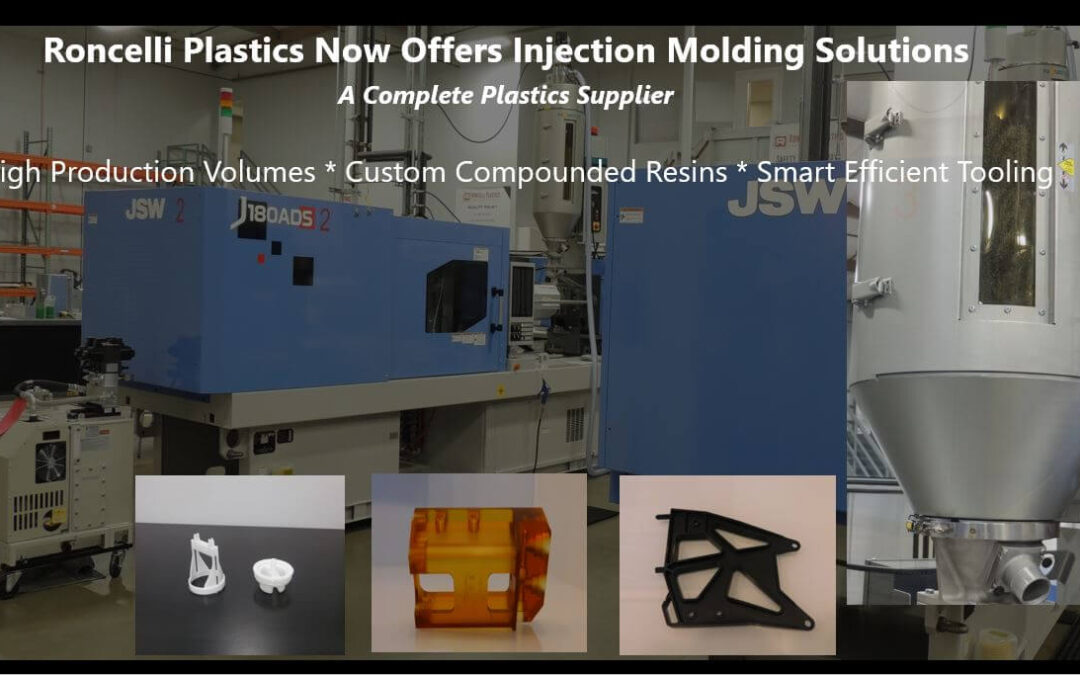 Roncelli Plastics Offers Injection Molding Solutions