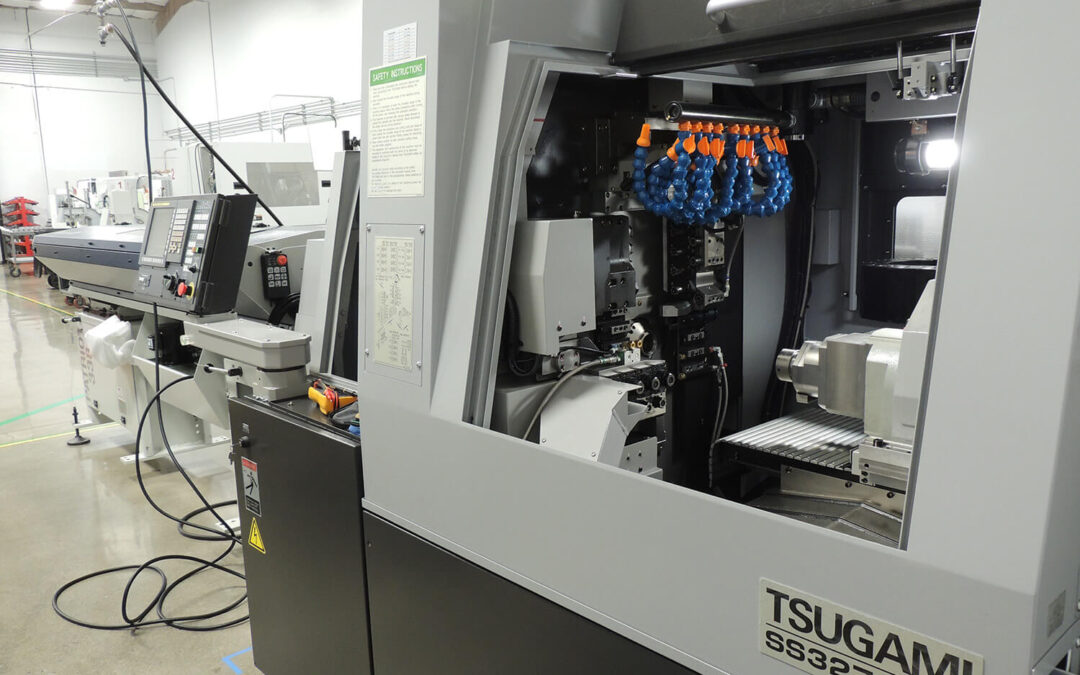 Roncelli Plastics Adds TsugamiI SS327 To Their Lathe Machining Cell
