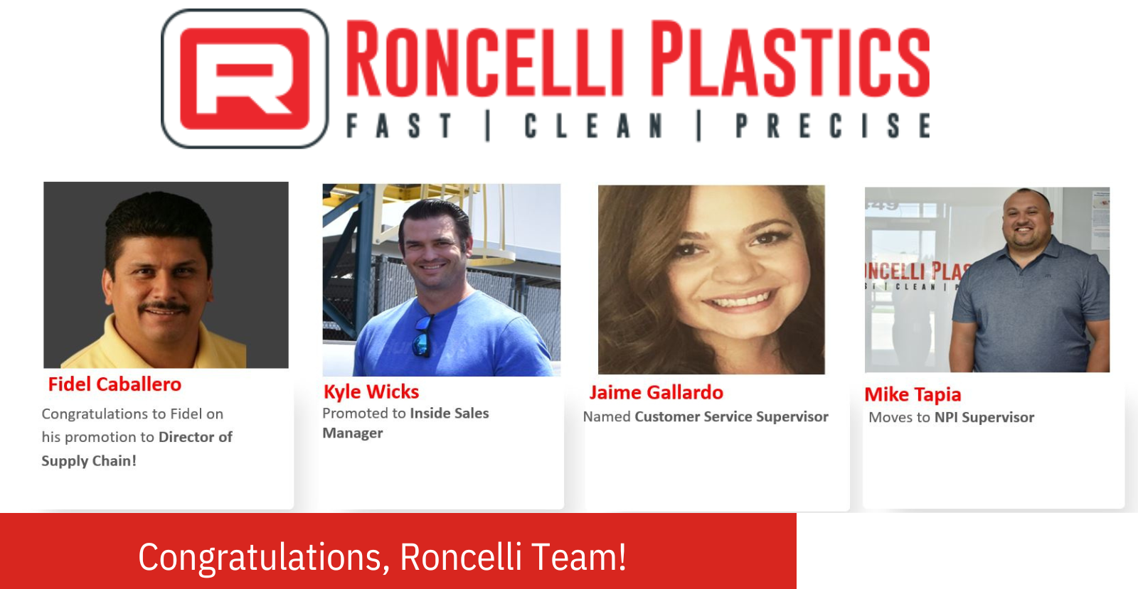 Roncelli Plastics Employee